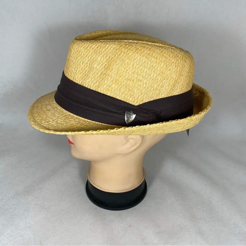 Dorfman Pacific Fedora Front Pinch Diamond Crown Hat NWT